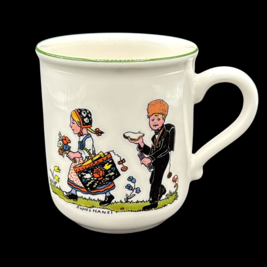 Villeroy & Boch Hansi: Henkelbecher / Kaffeebecher - Motiv 2 (15254517875012)