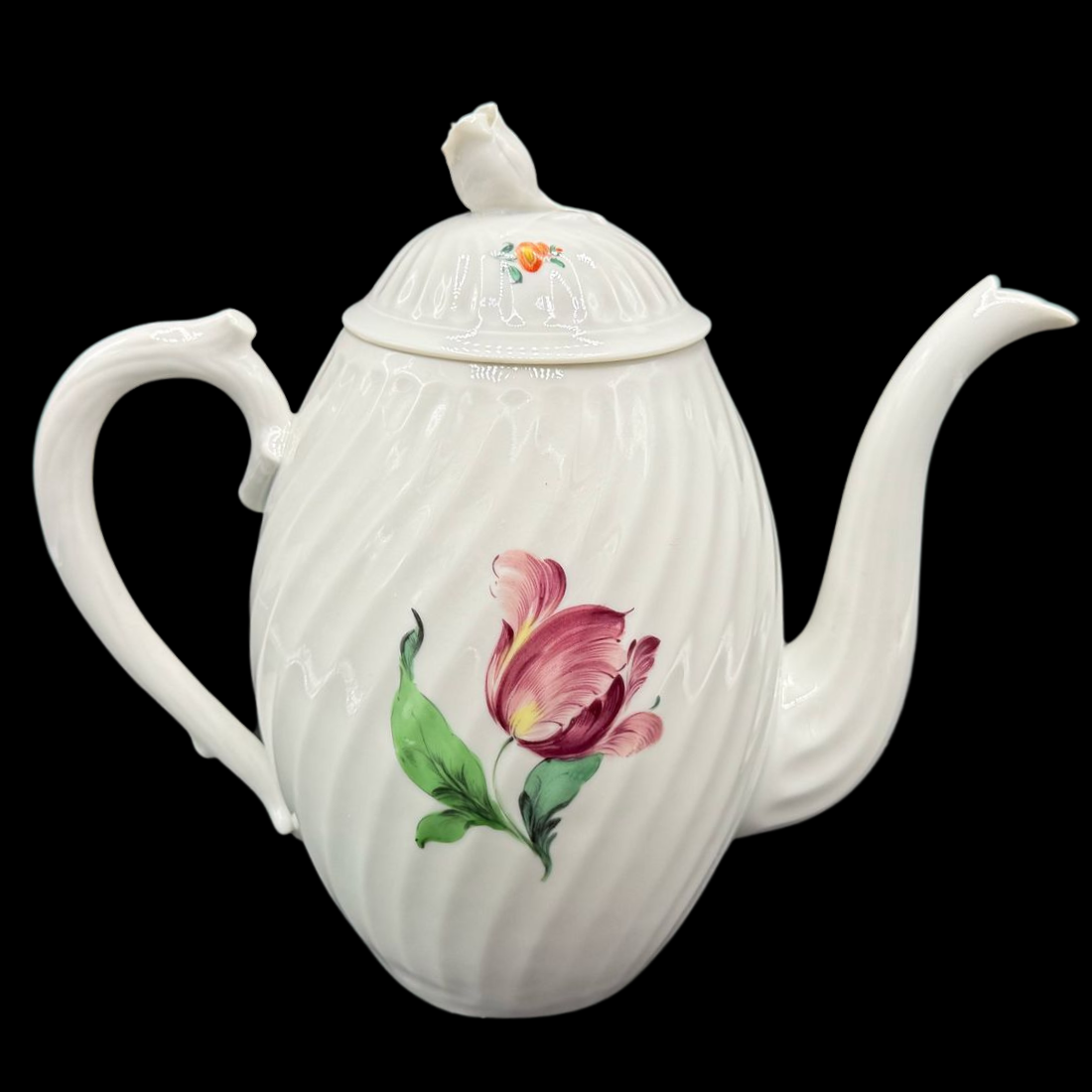 Nymphenburg Welle gerippt: Kaffeekanne / Kanne (15113984901444)