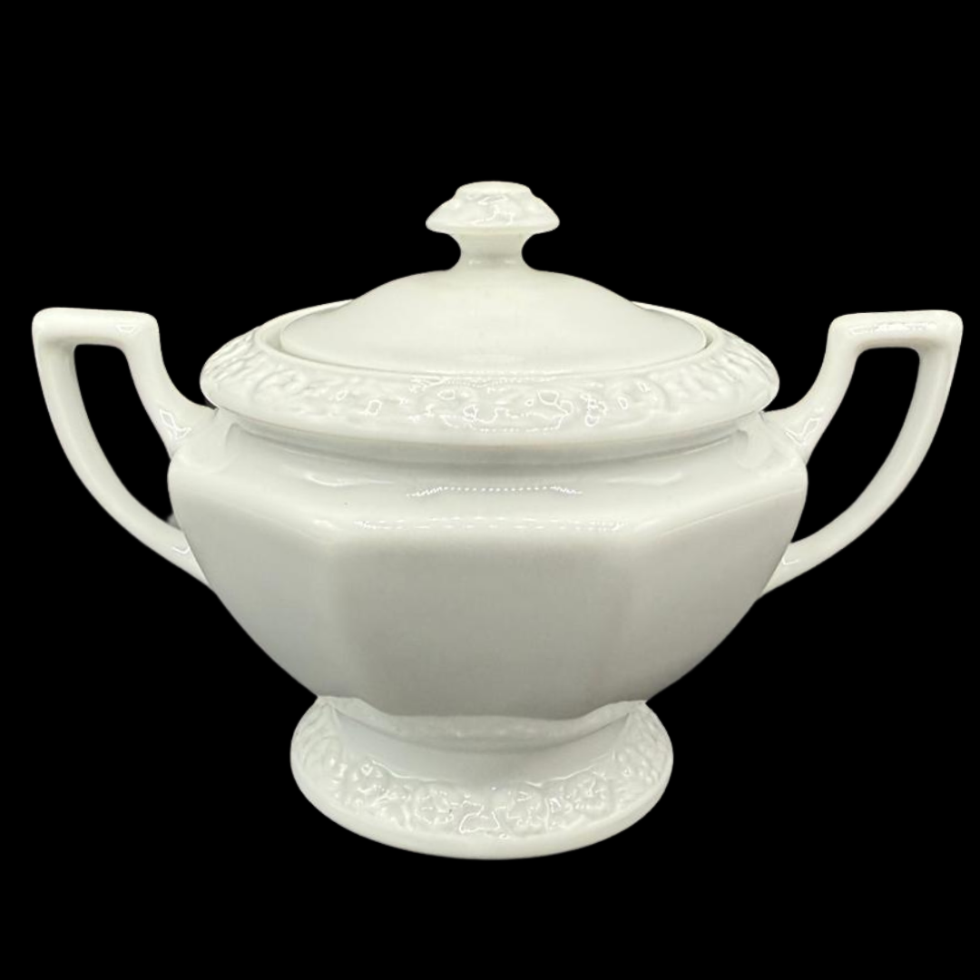 Rosenthal Classic Maria Weiß: Zuckerdose (15141836489028)