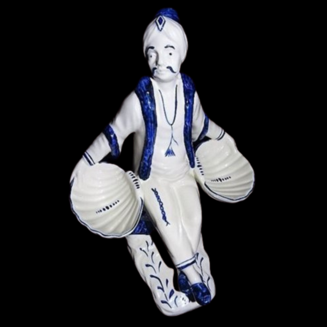 Villeroy & Boch Vieux Septfontaines Luxembourg: Der Türke auf dem Stein, Salz und Pfeffer (7120813392009)