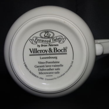 Villeroy & Boch Foxwood Tales: Henkelbecher / Kaffeebecher Abendessen - neuwertig (7120887283849)