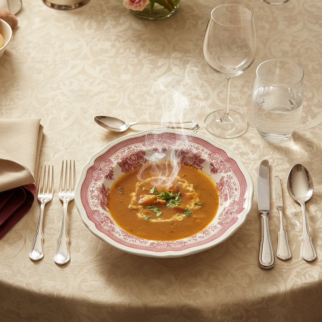 Villeroy & Boch Fasan rot: Suppenteller / tiefer Teller