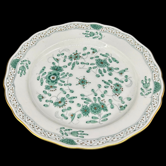 Meissen indisch grün reich: Kuchenteller / Frühstücksteller - Mängel (9600985104708)