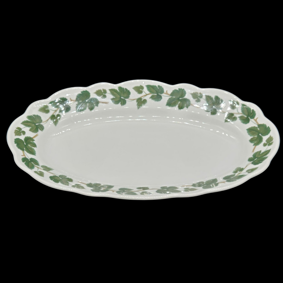 Hutschenreuther Weinblätter: Wurstplatte / Platte (15004259909956)