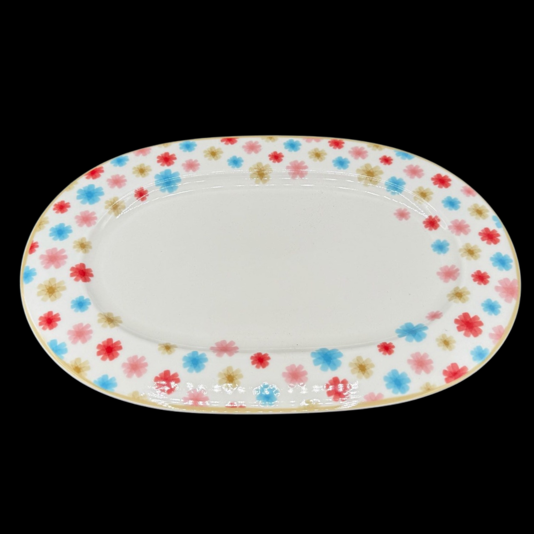 Villeroy & Boch Lina Floral: Fleischplatte / Platte - 34 cm (15048854700356)
