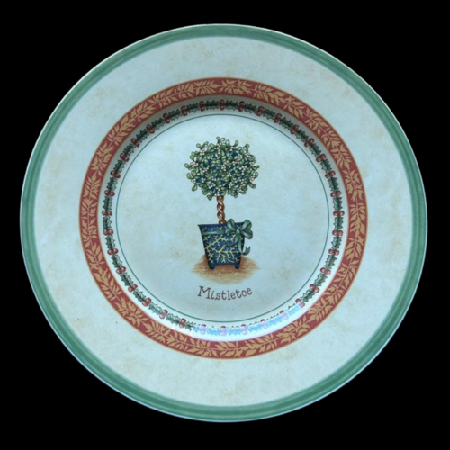 Villeroy & Boch Festive Memories: Kuchenteller / Frühstücksteller Mistletoe (Misteln) (9420075696452)