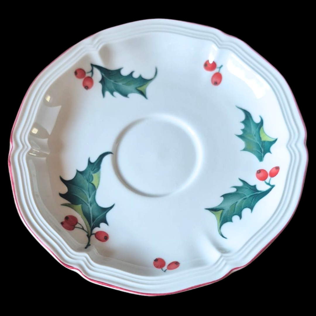 Villeroy & Boch Holly: Unterteller / Untertasse - Weihnachten (15123883819332)