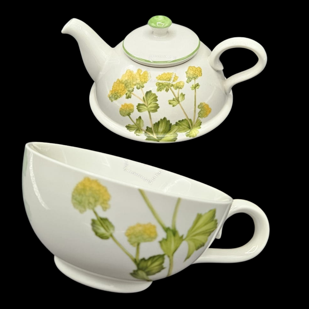 Villeroy & Boch Althea Nova: Tea for one / Teekanne mit Tasse (14900555055428) (15037255156036)