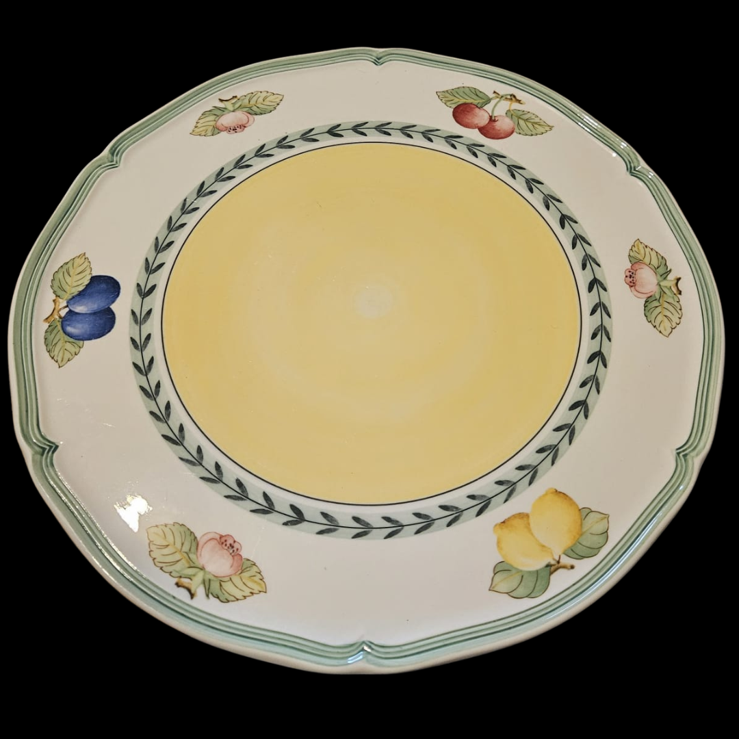 Villeroy & Boch French Garden: Tortenplatte / Kuchenplatte / runde Platte, flach - Fleurence (14878030954820)