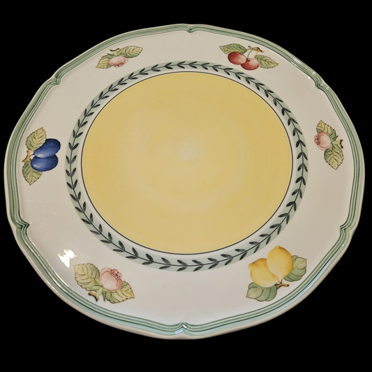 Villeroy & Boch French Garden: Tortenplatte / Kuchenplatte / runde Platte, flach - Fleurence (14878030954820)