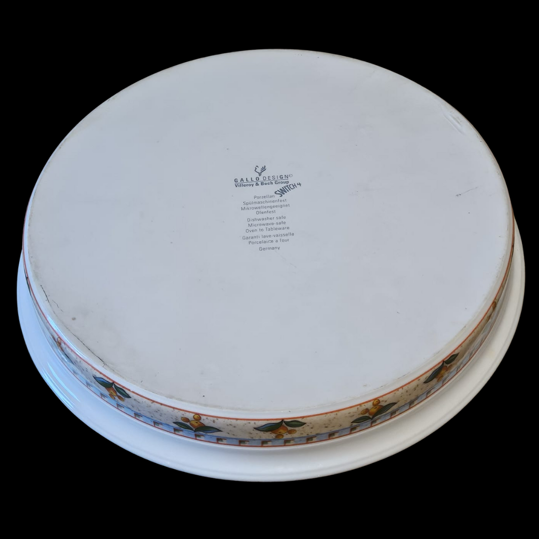 Villeroy & Boch Switch 4: Auflaufform / Quicheform, ofenfest - 33 cm (7121074913417)