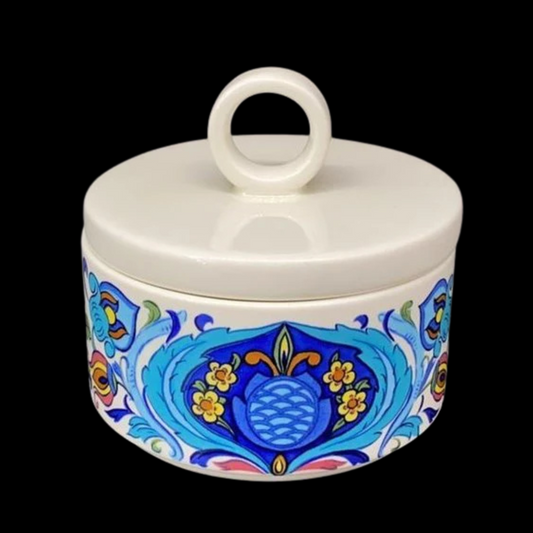 Villeroy & Boch Izmir 1973: Zuckerdose, zweiteilig, 9 cm - neu (7121062101129)