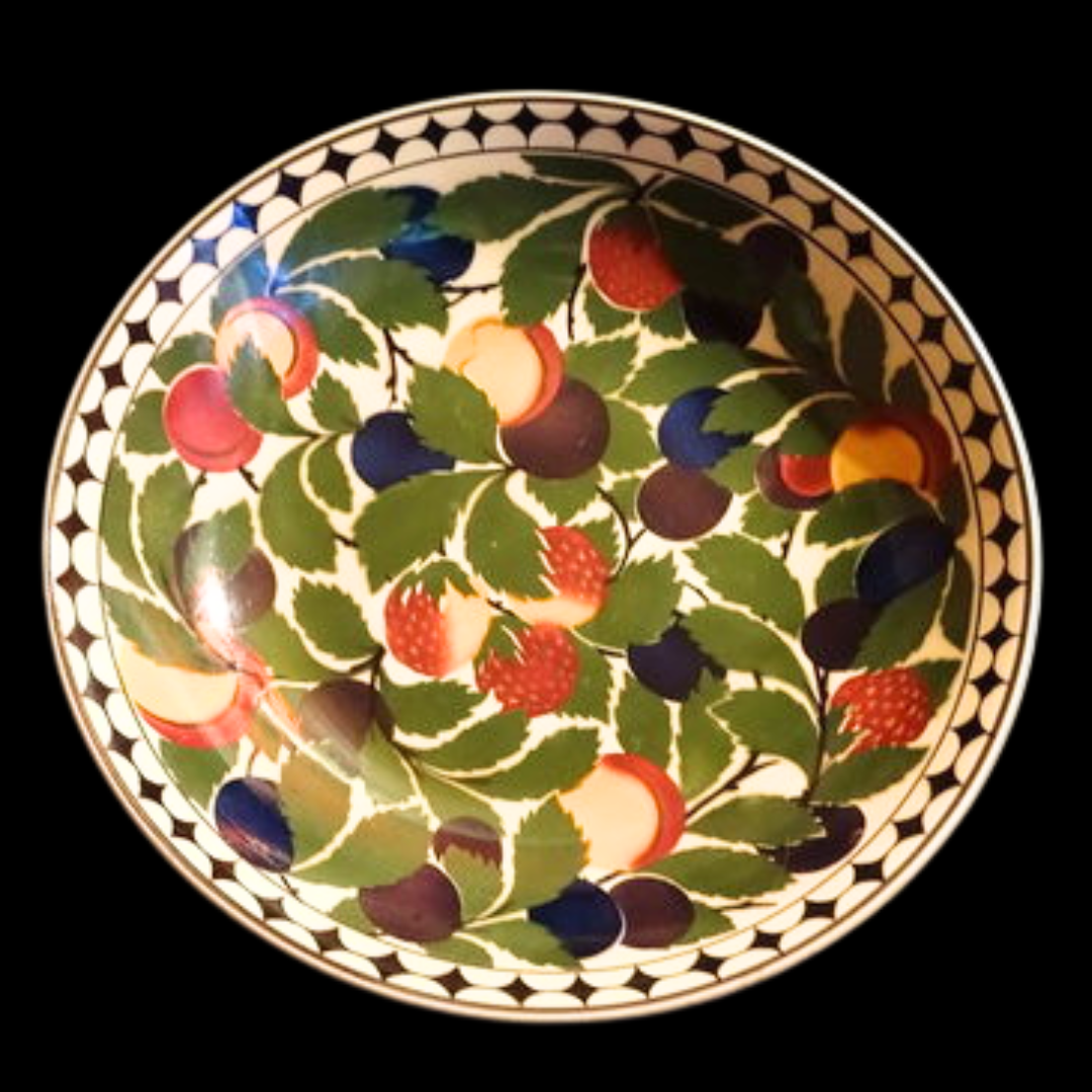 Villeroy & Boch Pflaumendekor: Obstschale / Schale / Obstschüssel - ca 32 cm (7120912580745)