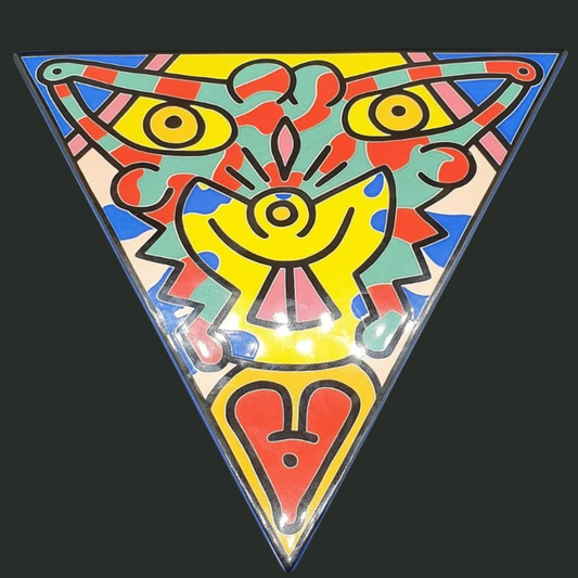 Villeroy & Boch Keith Haring: Box / Deckeldose, dreieckig, TriBeCa - mit Zertifikat (7120816636041)