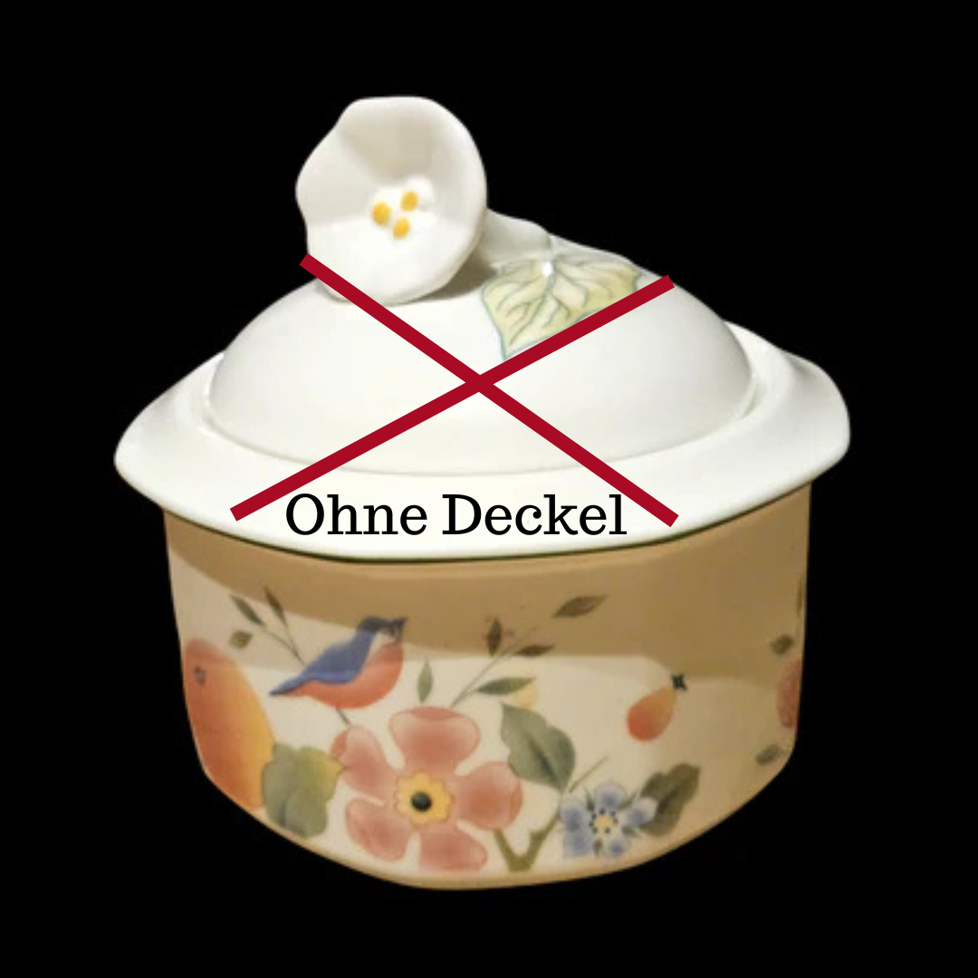 Villeroy & Boch Orangerie: Zuckerdose ohne Deckel - neuwertig (9682208620868)