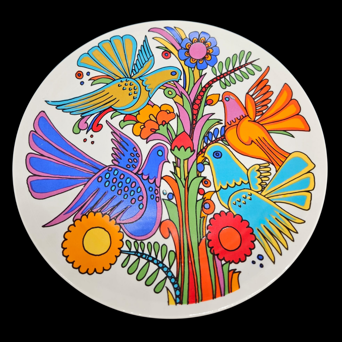 Villeroy & Boch Acapulco: Kuchenteller / Frühstücksteller mit Volldekor - gebraucht (7120827941001)