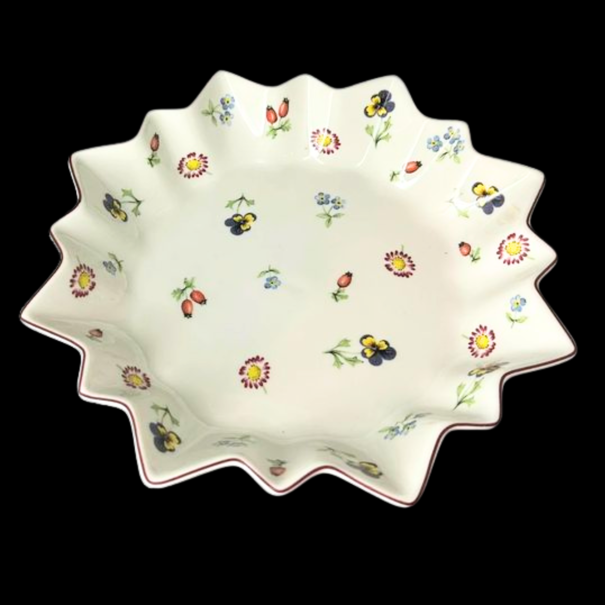 Villeroy & Boch Petite Fleur: Sternschale / Schale in Sternform / Gebäckschale (9019062321476)