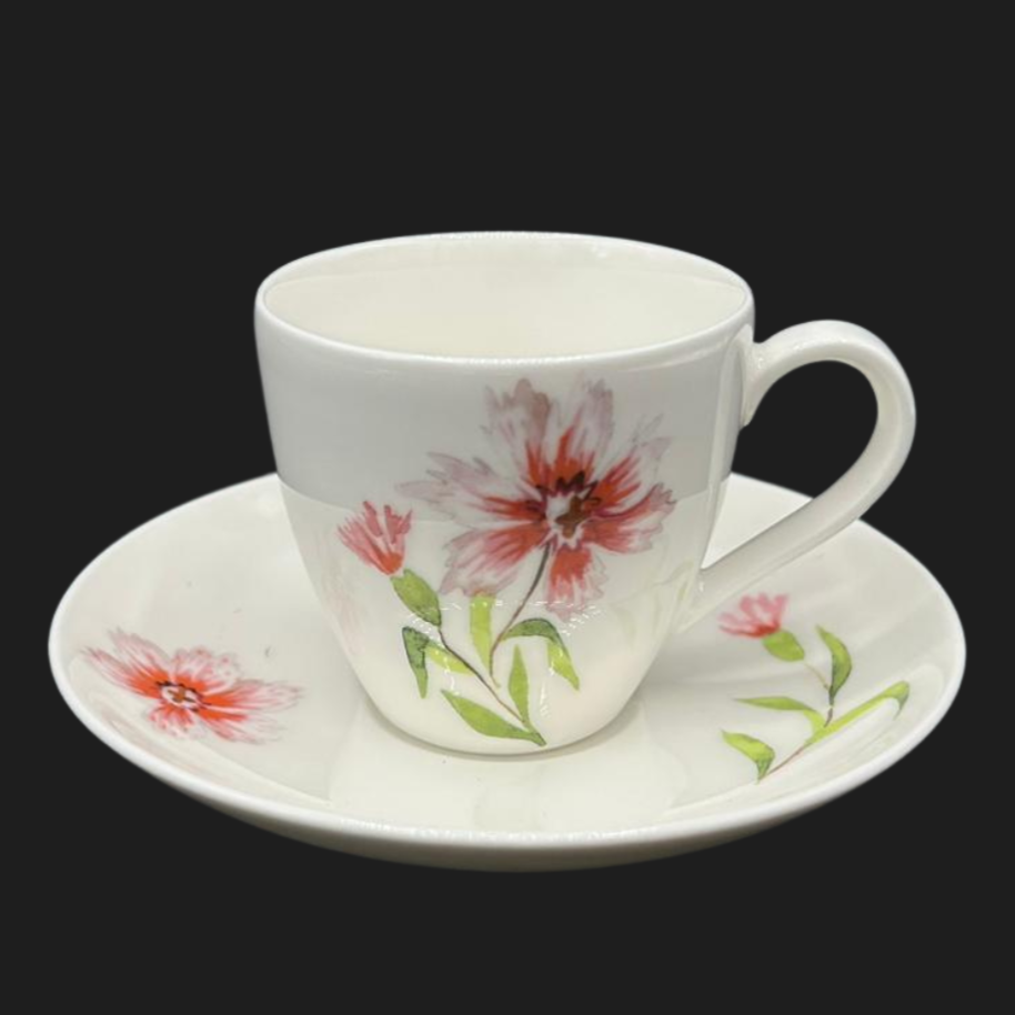 Villeroy & Boch Louisa: Mokkatasse mit Unterteller (8900894589252)