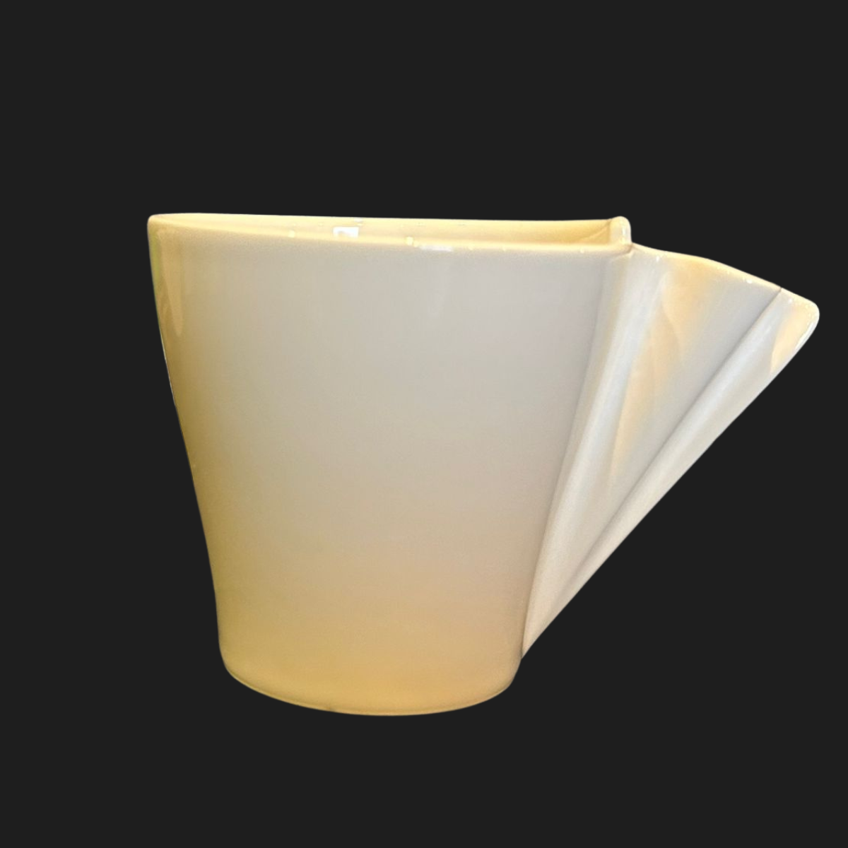 Villeroy & Boch weis wellen griff: Kaffeetasse/ Tasse (8995598401860)