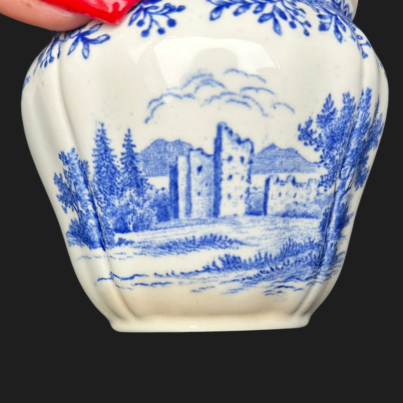 Villeroy & Boch Burgenland blau: Senftopf (9028822335812)