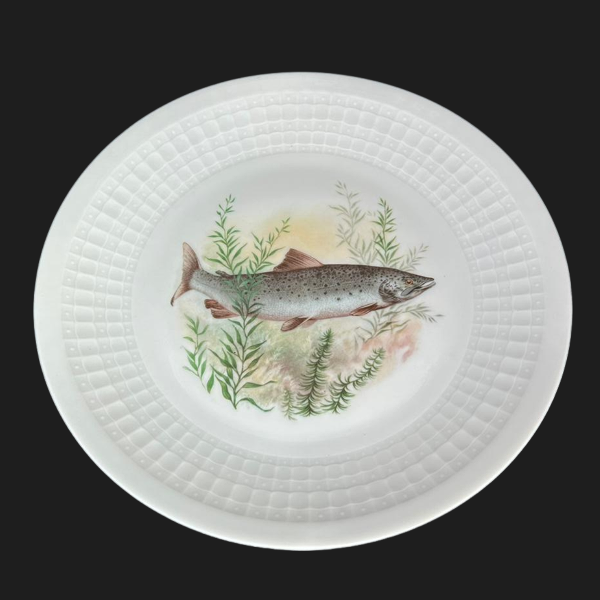 Eschenbach Bavaria Fische: Speiseteller / flacher Teller (9048168694084)