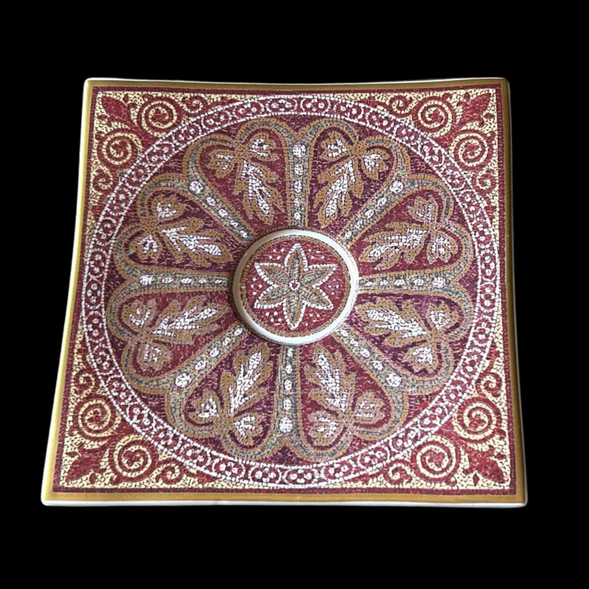 Villeroy & Boch : viereckiger Unterteller (9362570477892)