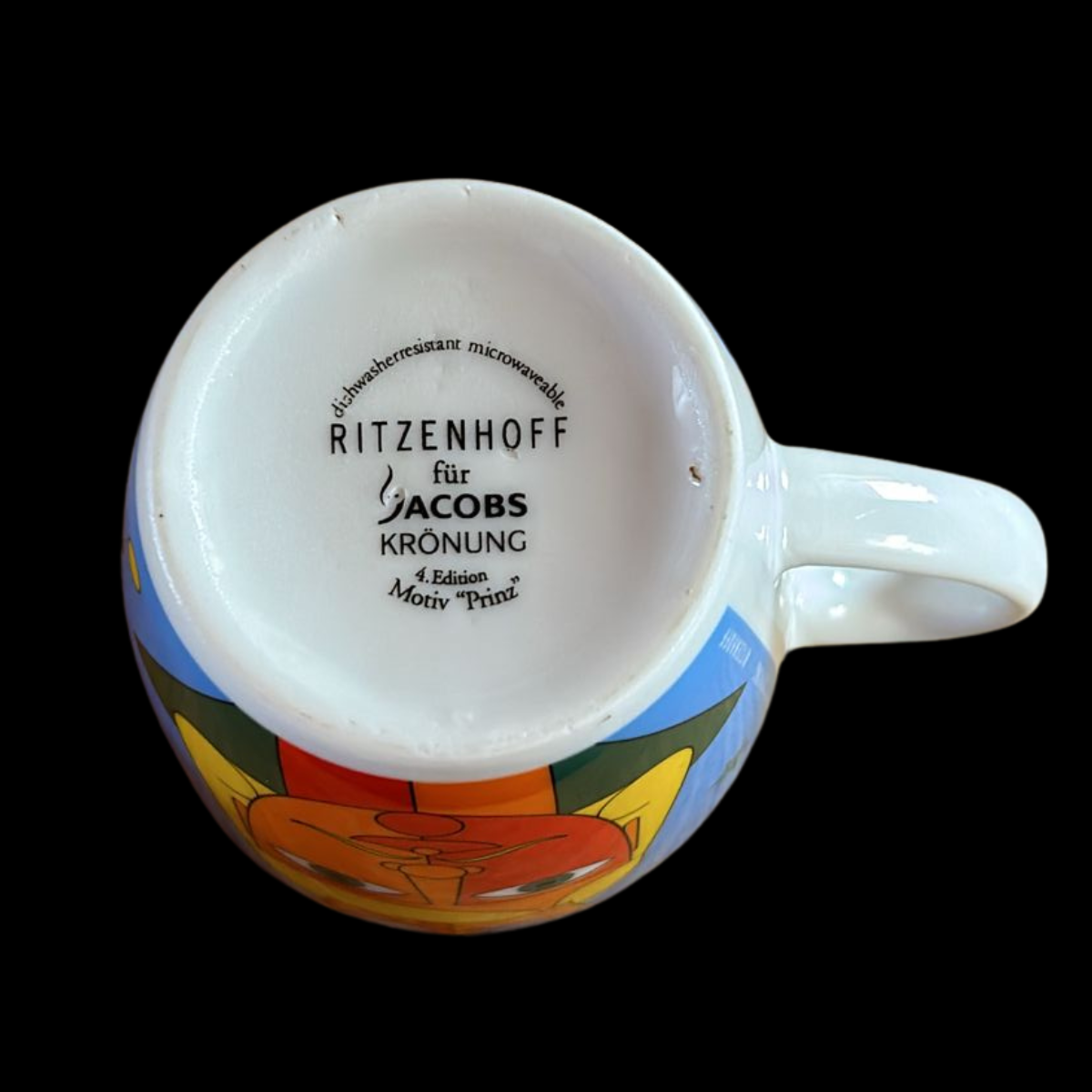 Ritzenhoff Jacobs: Henkelbecher / Kaffeebecher - 4. Edition "Prinz" (9363833323844)