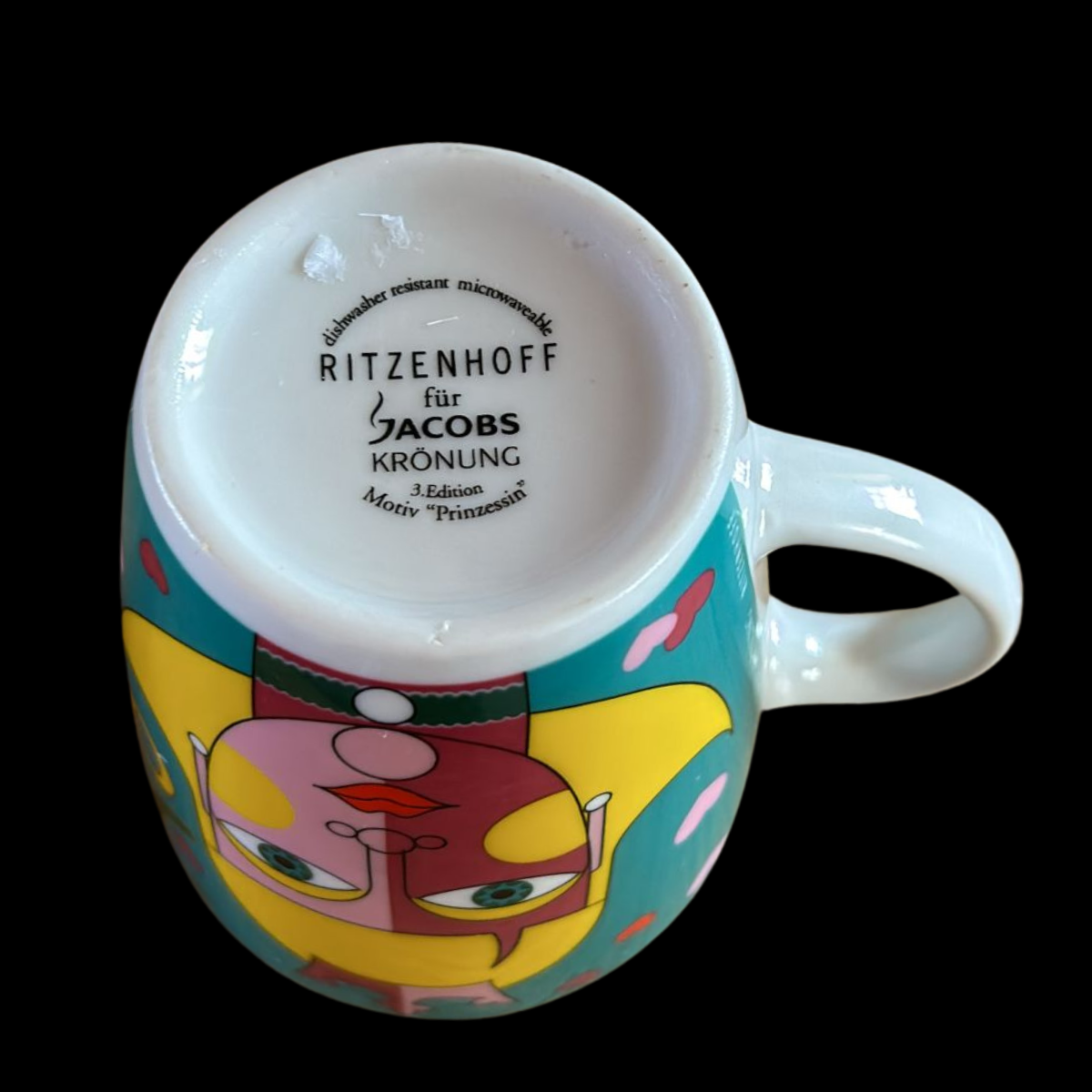 Ritzenhoff Jacobs: Henkelbecher / Kaffeebecher - 3. Edition "Prinzessin" (9363846988100)