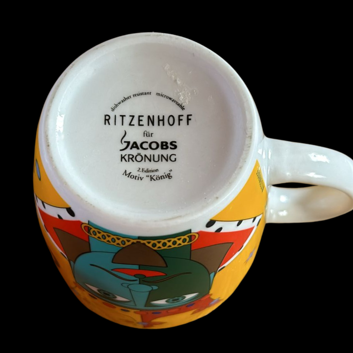 Ritzenhoff Jacobs: Henkelbecher / Kaffeebecher - 2. Edition "König" (9364780712260)