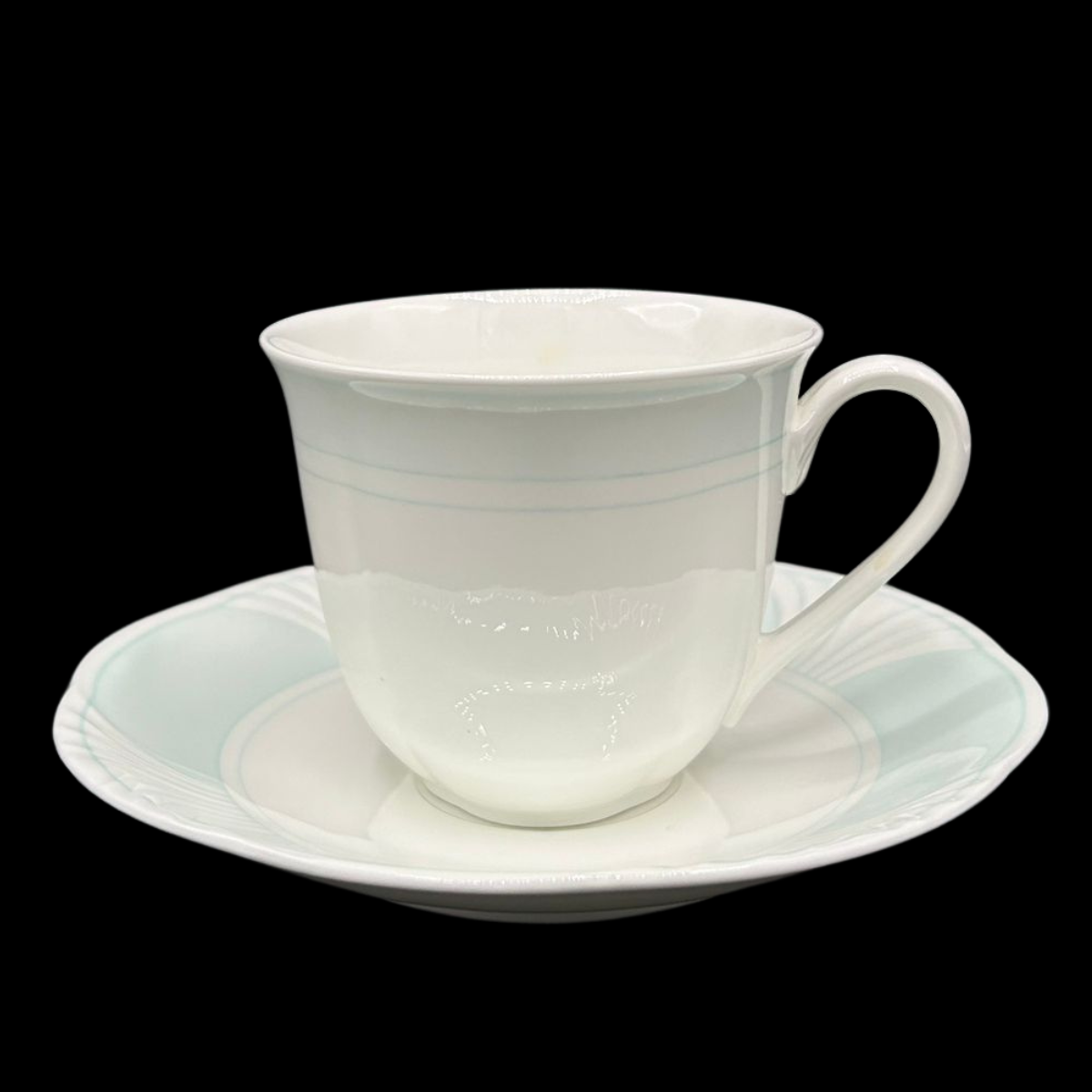 Villeroy & Boch Delta: Kaffeetasse / Tasse mit Unterteller (9416701247812)