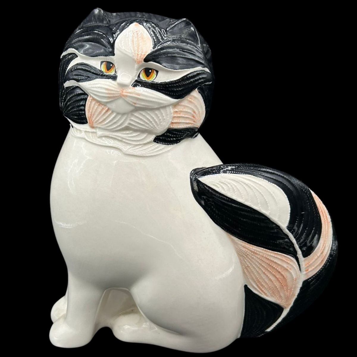 Goebel Selim: Katze - schwarz / weiß (9430396797252)