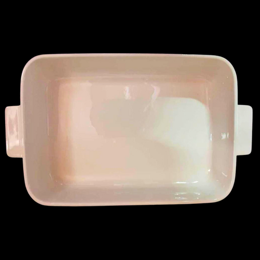 Villeroy & Boch: Auflaufform / Lasagneform, weiß - neu (7121080549513)