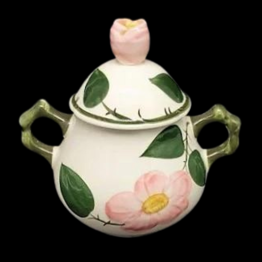 Villeroy & Boch Wildrose: Zuckerdose mit Griffen - neu (7120761159817)