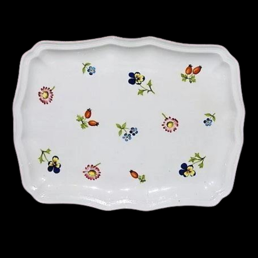 Villeroy & Boch Petite Fleur: Butterplatte / Wurstplatte / Platte (7120813490313)