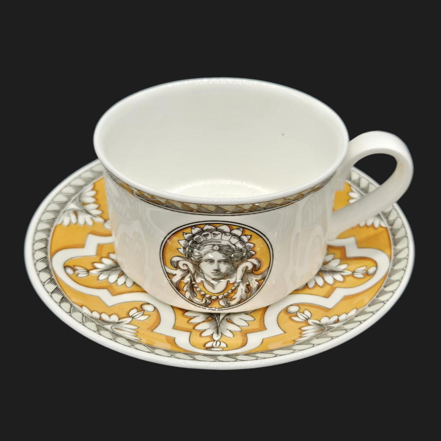 Villeroy & Boch Gallo Design Acanthus: Teetasse / Tasse mit Unterteller (8869410472260)