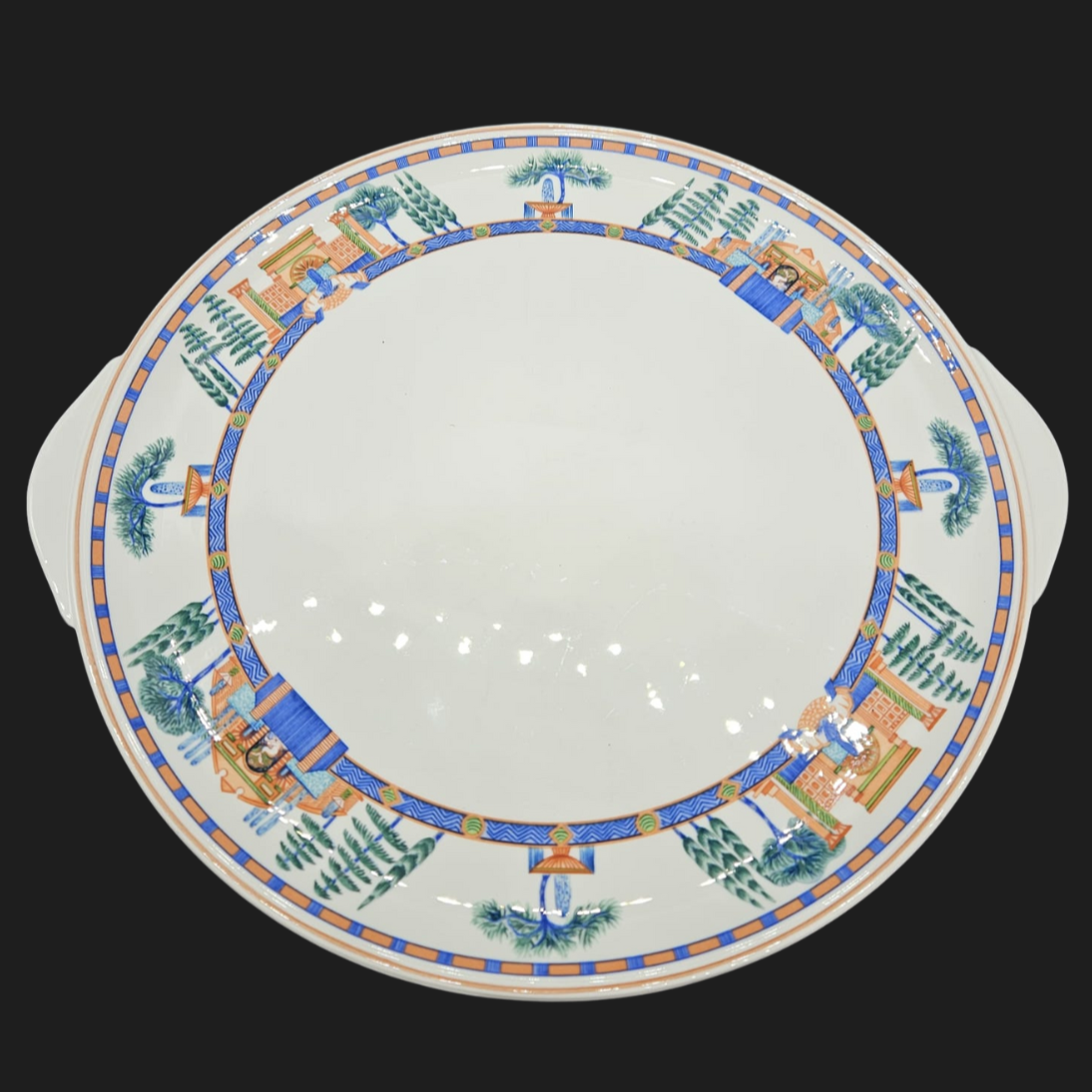 Villeroy & Boch Via Appia: Kuchenplatte / Tortenplatte mit Griffen (8873032286532)