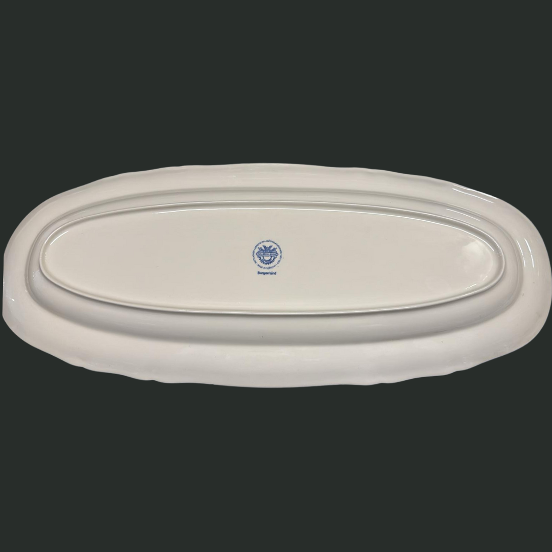 Villeroy & Boch Burgenland blau: Fischplatte / Karpfenplatte / Platte XXL (9532980560196)