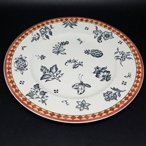 Villeroy & Boch Switch Plantation: Kuchenteller / Frühstücksteller - Simla - sehr gebraucht (8585906356548)