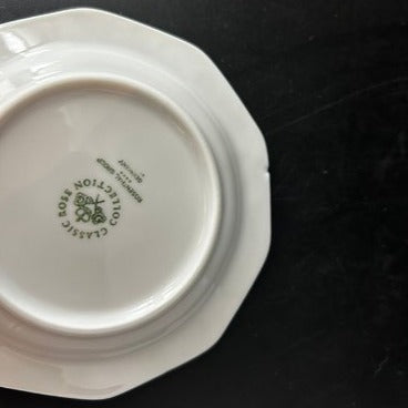Rosenthal Classic Rose: Teebeutelablage / kleines Tellerchen / Zuckerschale (8618021880132)
