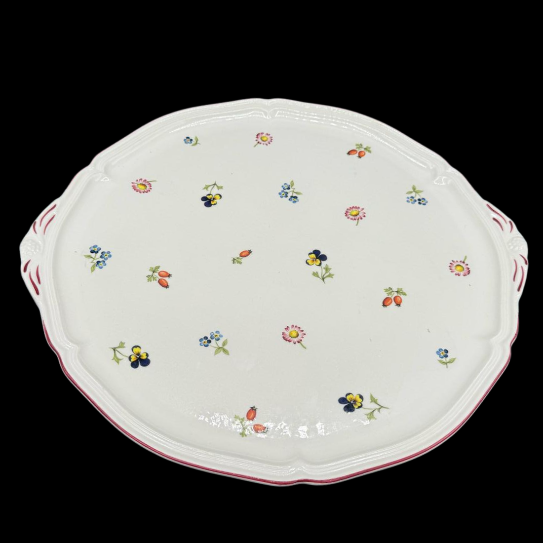Villeroy & Boch Petite Fleur: Tortenplatte / Platte (15083431133508)
