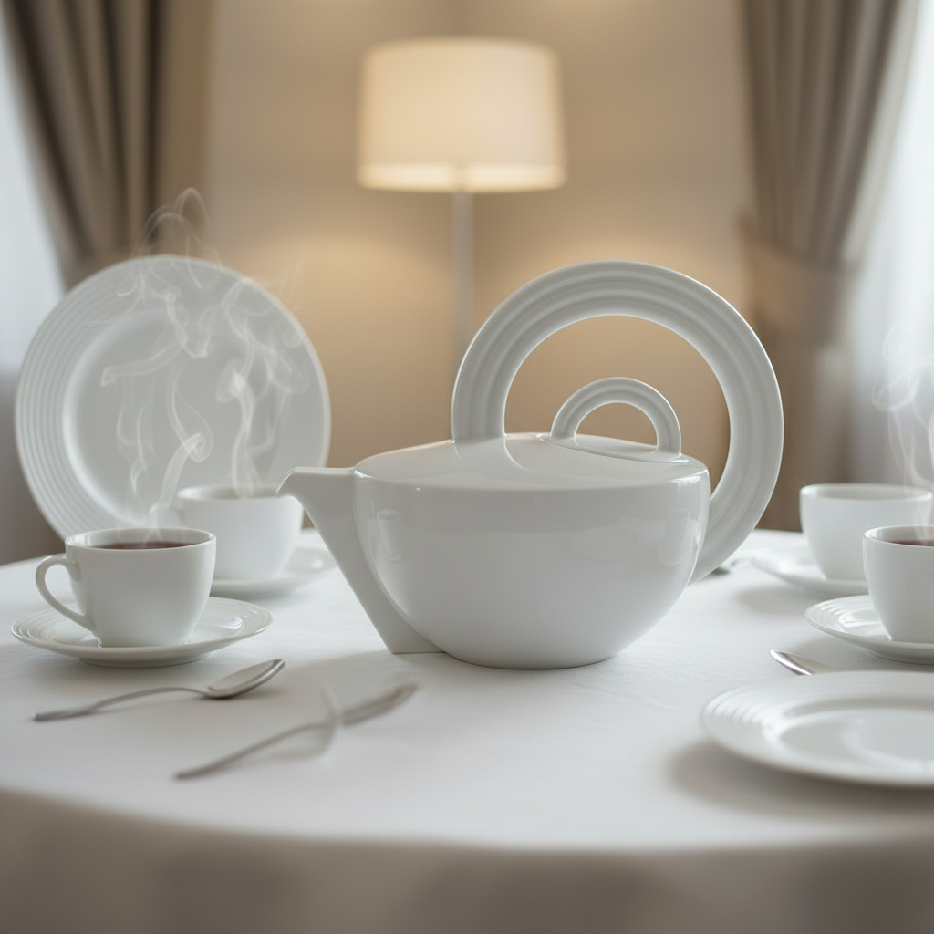 Rosenthal Studio Line Cupola Weiß: Teekanne / Kanne