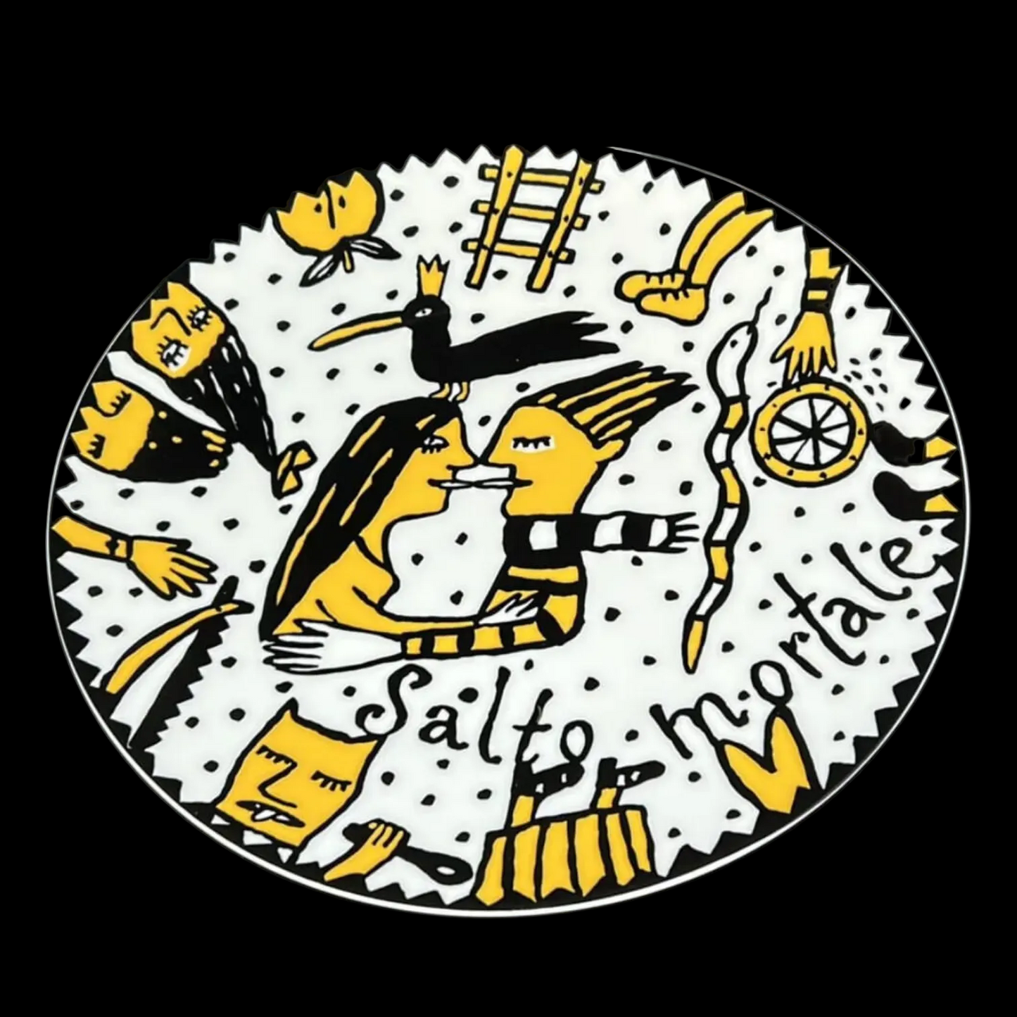 Rosenthal Fun & More: Speiseteller / flacher Teller - No 12 Salto mortale (8493751632196)