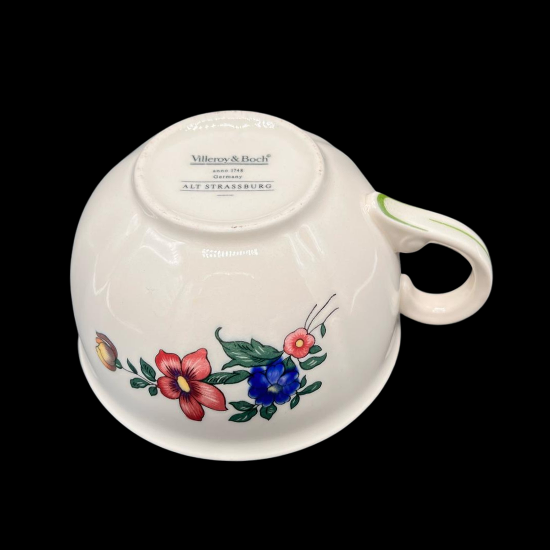 Villeroy & Boch Alt Strassburg: Teetasse / Tasse hoch Tulpe (7121008165001)