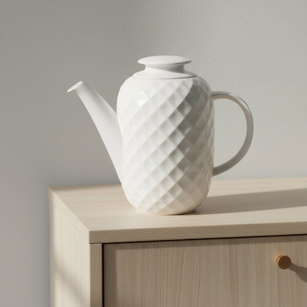 Thomas Holiday Weiss: Kaffeekanne / Kanne