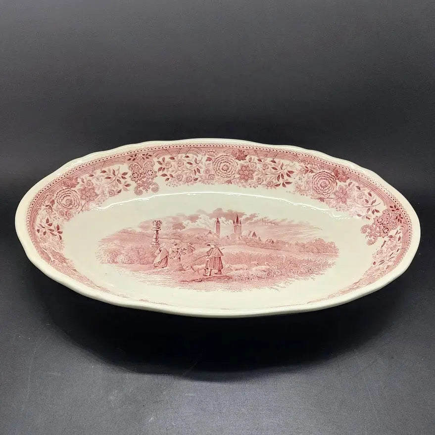 Villeroy & Boch Burgenland rot: Brotkorb / Brotschale / Schale