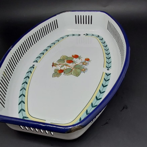 Villeroy & Boch French Garden Roanne: Brotkorb / Schale Emaille - Blech (siehe Beschreibung) (7120879648905)
