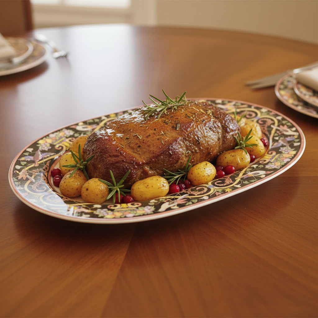 Villeroy & Boch Intarsia: Platte / Fleischplatte - ca 35 cm