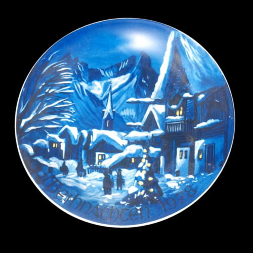 Seltmann-Weiden: Wandteller / Sammelteller / Weihnachtsteller Weihnachten 1978 (8642822209860)