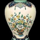 Villeroy & Boch Alt Mettlach: Deckelvase / Vase mit Deckel (8539613987140)