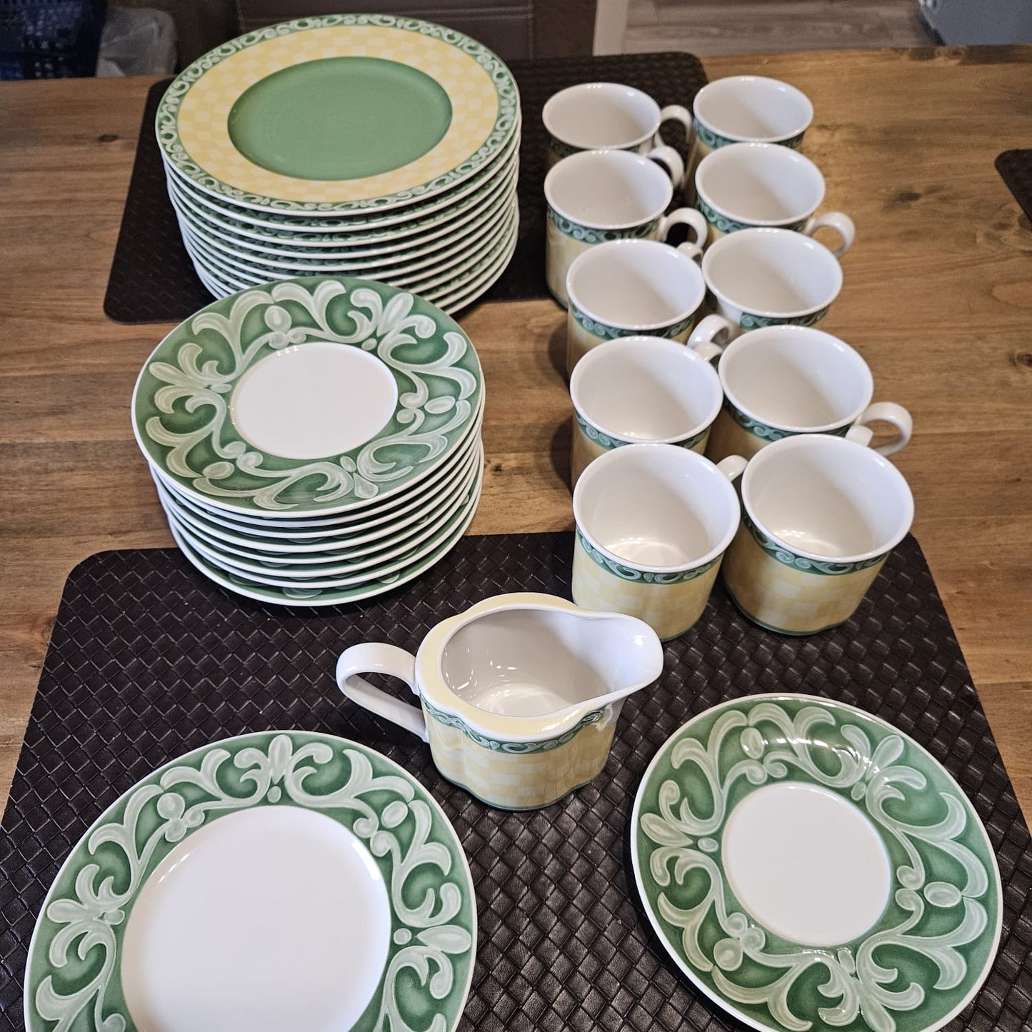 Villeroy & Boch Switch Summerhouse Acacia: Kuchenteller / Frühstücksteller - neuwertig